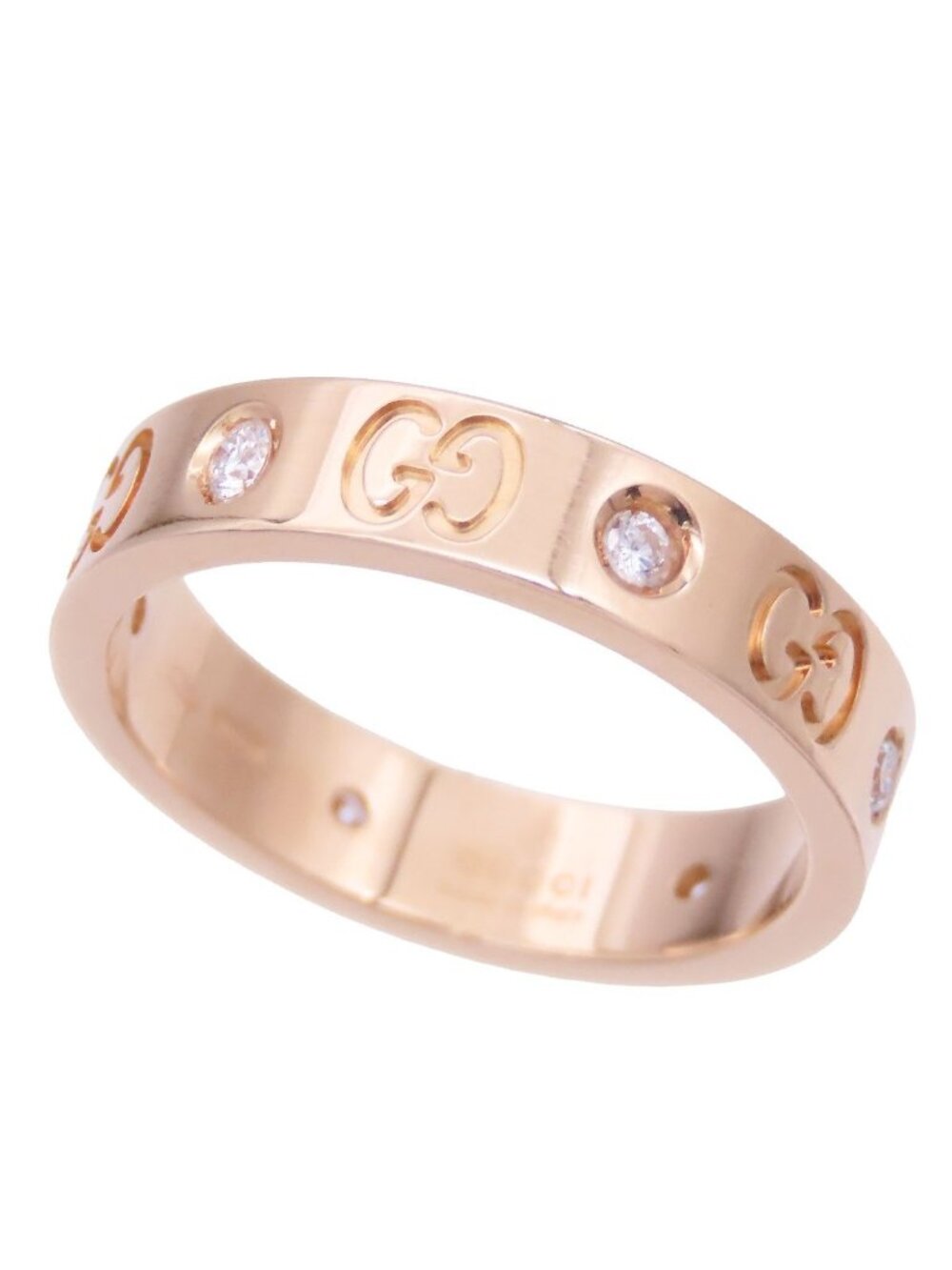 Gucci Icon Ring Pink Gold 18k Diamond
